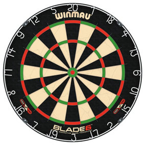 Winmau Blade 6 Professional Bristle Dartboard - Official Tournament Specification