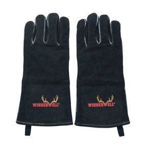Winnerwell Heat resistant Gloves - Ideal Camping Stove Gloves, Fireplace Gloves, BBQ gloves