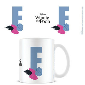 Winnie the Pooh E Alphabet Mug White/Black/Grey (One Size)