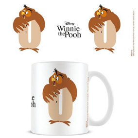 Winnie the Pooh O Alphabet Mug White/Brown/Cream (One Size)