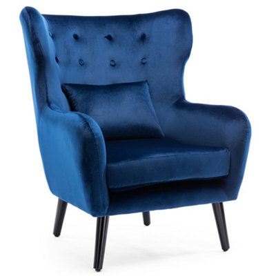 Navy chair deals for bedroom