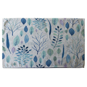Winter Branches & Leaves (Bath Towel) / Default Title