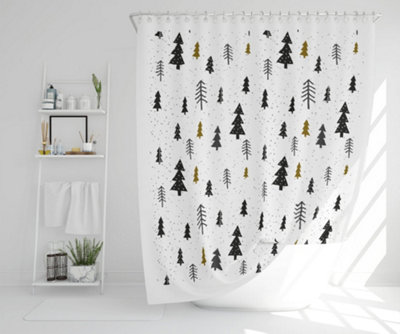 Winter graphic (shower curtain) / Default Title Price Comparisons | Compare The Build