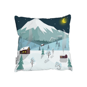 Winter landscape (cushion) / 45cm x 45cm