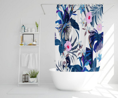 Winter Tropical (Shower Curtain) / Default Title