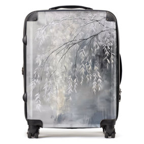 Wintery Tree Design  Suitcase - Large