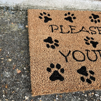 Wipe Your Paws Indoor & Outdoor Coir Doormat - 3