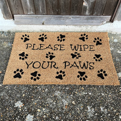 Wipe Your Paws Indoor & Outdoor Coir Doormat - 5