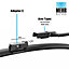 Wiper Blade Flat Front DS, PS Kits 24+19 Inch Fits Volkswagen Eos 3.2 2006-2011 Mehr MFB24C+ MFB19C with Prefitted C Adapter