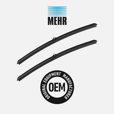 Wiper Blade Flat Front Kits 24+19 Inch Fits Mercedes Benz A Class A180 1.6 BlueEFFICIENCY W176 Mehr MFB24B+ MFB19B with B Adapter - 7