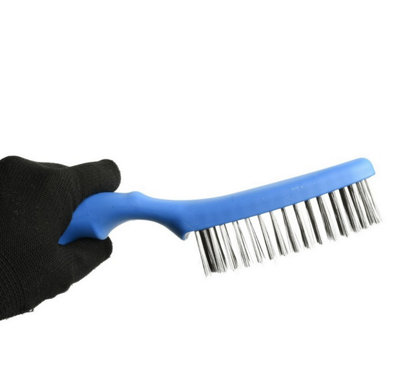 6pcs wire brush set rust removal durable metal brushes - United Arab Emirates