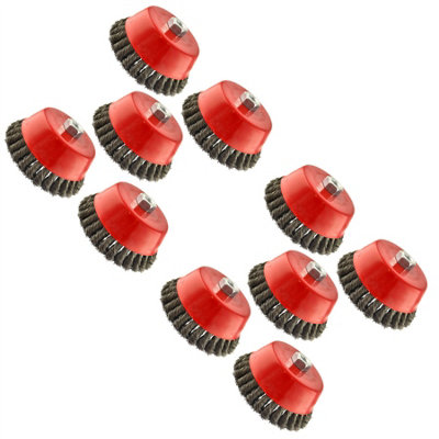 Wire Cup Brush Wheel 150mm for 4 1/2" 115mm Angle Grinder Twist Knot