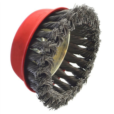 Wire Cup Brush Wheel 150mm for 4-1/2" 115mm Angle Grinder Twist Knot