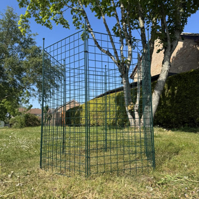 Wire Mesh Garden Compost Bin Composter (100cm x 90cm)