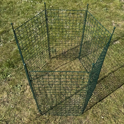 Wire Mesh Garden Compost Bin Composter (100cm x 90cm)