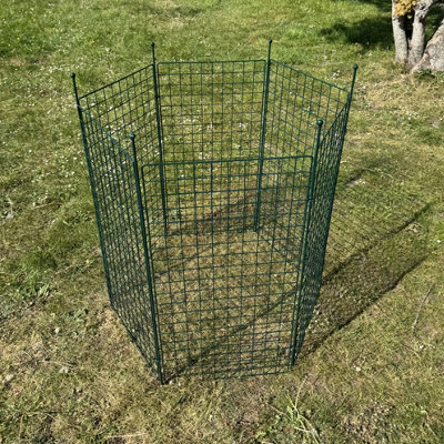 Wire Mesh Garden Compost Bin Composter (100cm x 90cm)