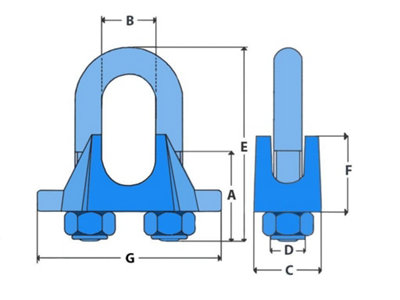 Wire Rope Grips 5/16