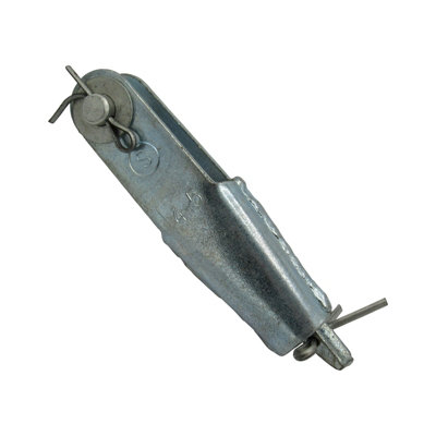 Wire Rope Wedge Socket & Pin 4MM-5MM (Terminator Jaw Zinc Plated)