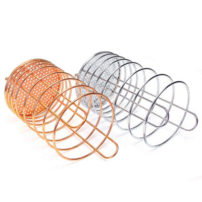 Regent Chrome Round Wire Utensil Holder (150mm Diax175mm) 14134