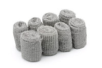 Wire Wool Mice Medium Grade Steel Wool Multipurpose (8 x 20g Pads)