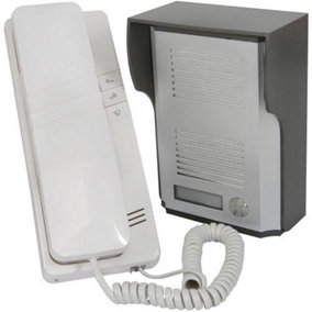 Wired Door Entry Phone Receiver System 100m Range Security Intercom Outdoor