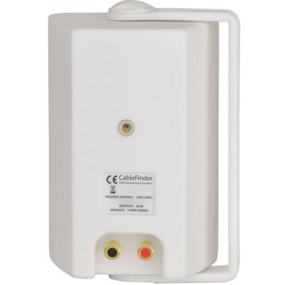 Loops Wireless/Bluetooth Amplifier & 2x 60W Wall Mounted Background Active Speaker Kit Hi Fi Amp System Quality Audio Home Stream Loops