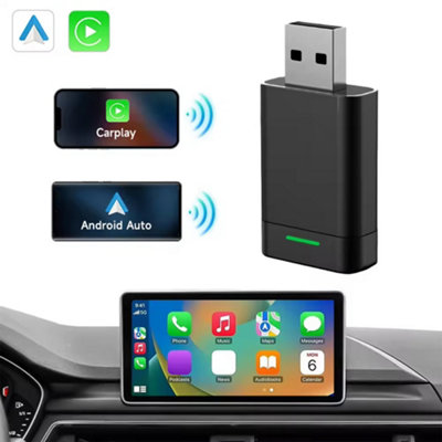 RUIZHI Upgraded CarPlay Adapter voor iPhone, 2-in-1 Mini-USB Design