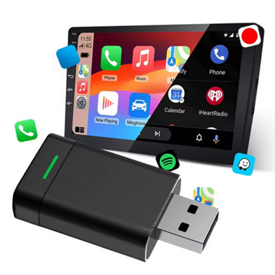 2-in-1 Wireless Adapter Für CarPlay & Android Auto – Kabellos Für IPhone & Android 11+, Plug & Play, Für Autos Ab 2016
