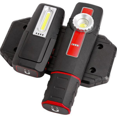 Wireless Charging Led Work Light & Torch Twin Pack (Neilsen CT5351 ...