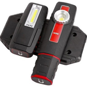 Wireless Charging Led Work Light & Torch Twin Pack (Neilsen CT5351)