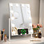 Wireless Charging Vanity Mirror with LED Lights