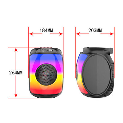 Wireless Colour Change LED Party Speaker - 3