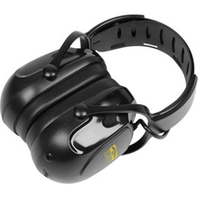 Wireless Electronic Ear Defenders - Built In Microphone - Adjustable Headband