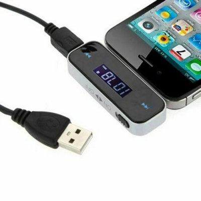 Upgrade Your Ride: Wireless Bluetooth FM Transmitter & MP3 Car Kit With Dual USB Ports