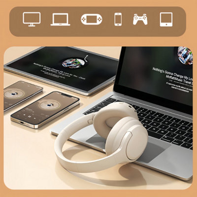 Wireless noise cancelling Bluetooth headset