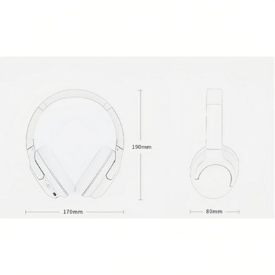 Wireless noise cancelling Bluetooth headset