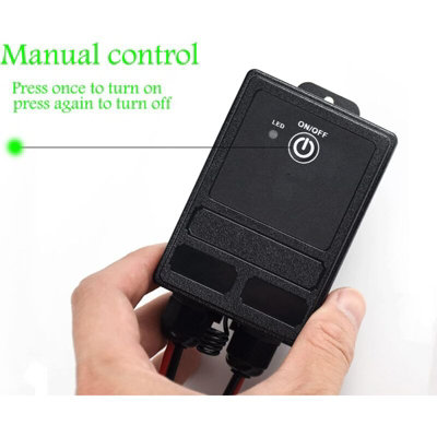 Wireless Remote Switch Dc 12V/24V/48V/72V 40A Relay 328 Feet Radius Rf ...