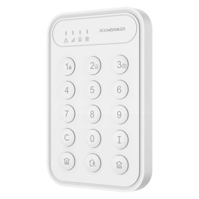 Wireless Security Keypad - Easy Arm/Disarm, Hub Required