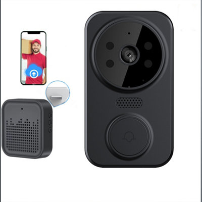 Wireless Smart Video Doorbell Camera with Chime - HD Video & Two-Way Talk