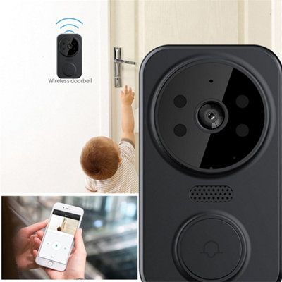 Wireless Smart Video Doorbell Camera with Chime - HD Video & Two-Way Talk