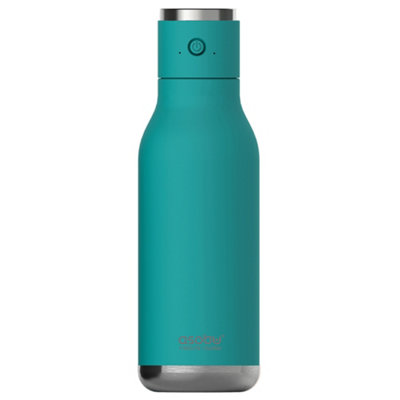 Wireless Stainless Steel Double Walled Speaker Bottle Teal 500ml