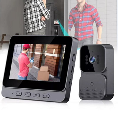 Wireless WiFi Video Doorbell Smart Phone Camera Door Bell Ring