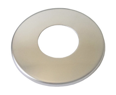 Wirquin 1/2 Inch 21mm Pipe Cover Thin Collar Chrome Plated Stainless Steel