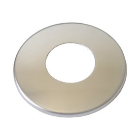Wirquin 1/2 Inch 21mm Pipe Cover Thin Collar Chrome Plated Stainless Steel
