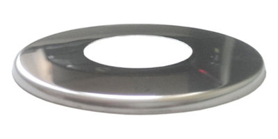 Wirquin 3/4 Inch 26mm Pipe Cover Thin Collar Chrome Plated Stainless Steel