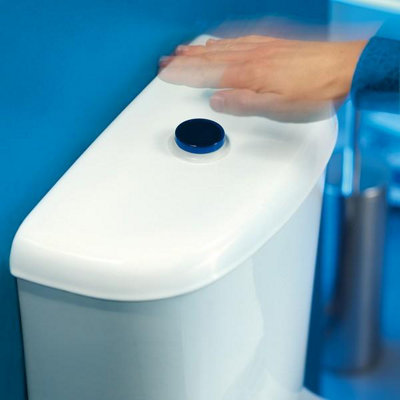 Wirquin Touchfree Infrared Automatic WC Cistern Toilet Flush Valve ...