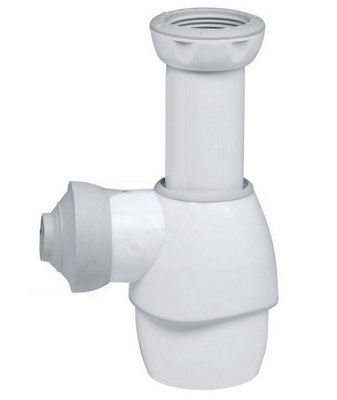 Wirquin Universal Bath & Sink Plug – Adjustable 3-Ring Design Fits 36-58mm Drains, White Plastic Plug For Kitchen & Bathroom