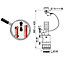 Wirquin Wirquin Jollyflush Replacement Single Flush Cistern Valve Universal Fitment BNIP