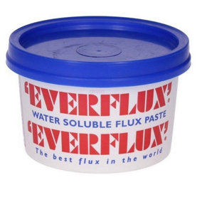 Wisemans Everflux Soldering Flux Paste Water Soluble 250ml Tub WRAS Approved