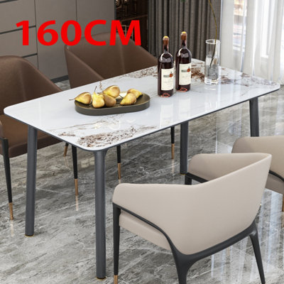 Alibaba Modern Extendable Dining Table Set Foshan Factory